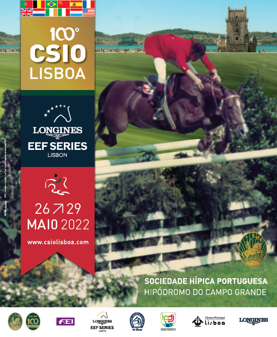 Cartaz CSIO Lisboa 2022
